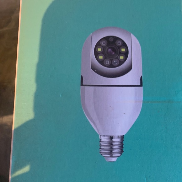 Smart Security Camera Bulb - White - Picture 1 of 5